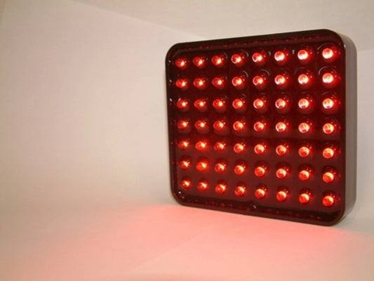 Rain Light - Square Led Rain Light 12V FIA Approved 100m x 92mm
