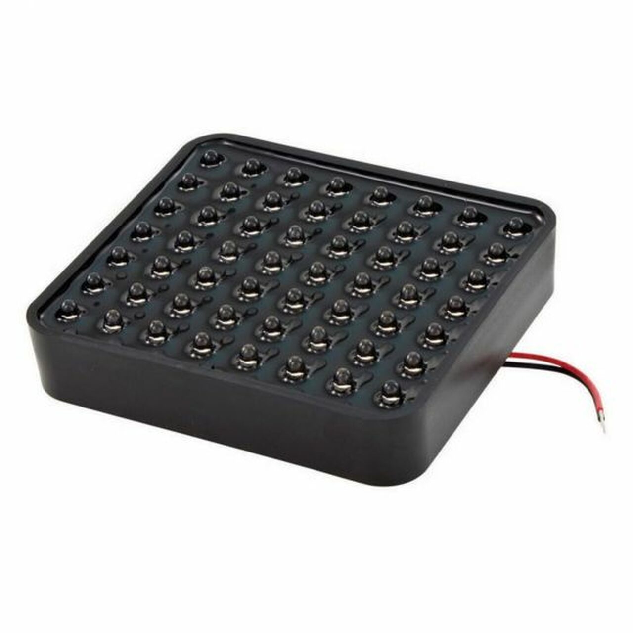 Rain Light - Square Led Rain Light 12V FIA Approved 100m x 92mm