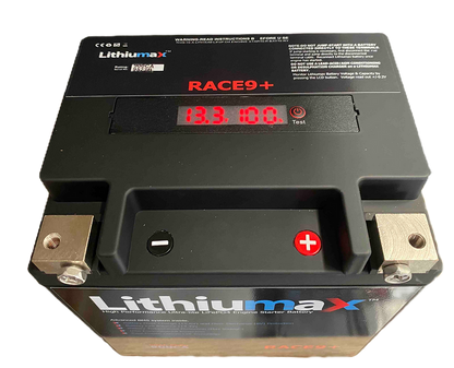 Lithiumax NEW Gen6 RACE9+ 900CA Bluetooth Engine Starter Battery