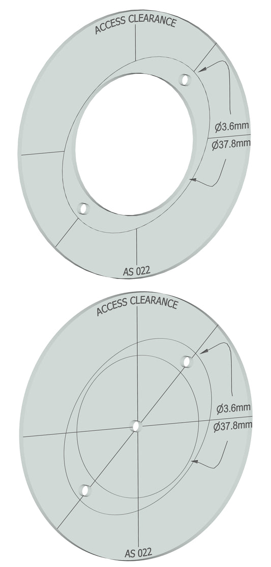 Autosport Connectors Marking Templates PE Racing 22 Piece Set Electrical Drill Templates